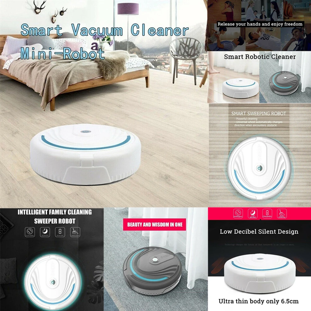 Automatically Sweeping Scrubbing Mopping Floor Cleaning Machine Intelligent Home Automatic Floor Robot Sweeper Accessories