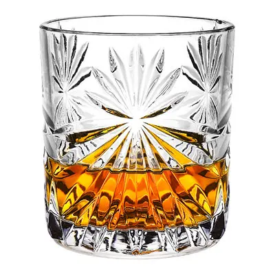 Elegant Crystal Whiskey Glasses for Cocktails and Spirits