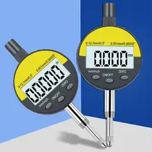 0-12,7 мм/5 дюймов цифровой шкала индикатор прецизионный инструмент 0,01 мм/дюйма тестер инструменты