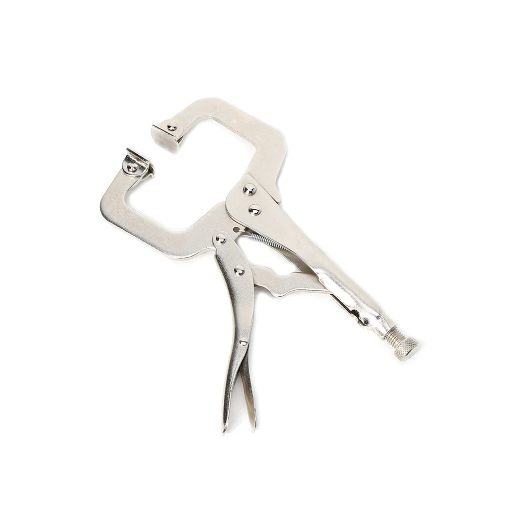 

2018 New 9"C Clamp Vise Grip Welding Locking Quick Pliers Round Wood Locator Clips Drop Shipping Support