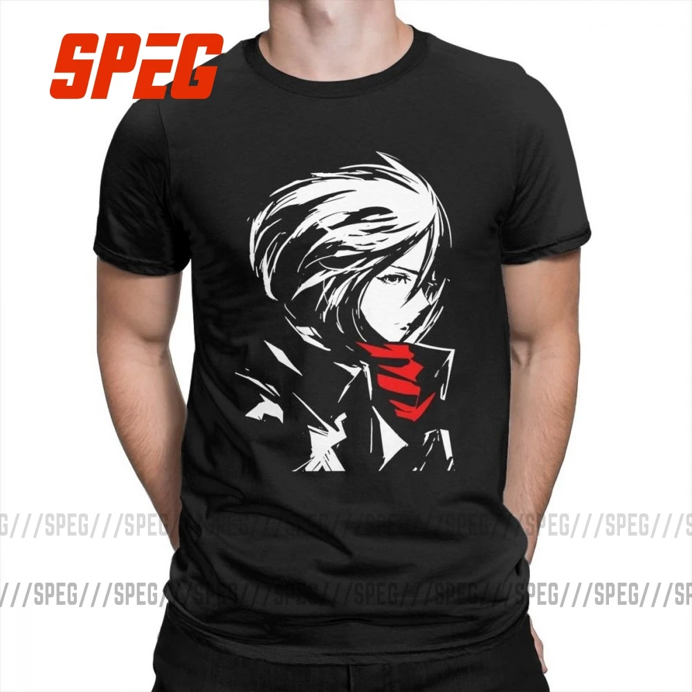 Красивые футболки Attack On Titan Mikasa AOT мужские из чистого хлопка крутые Уникальные с