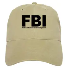 С надписью ФБР(FBI) Бейсбол Кепки