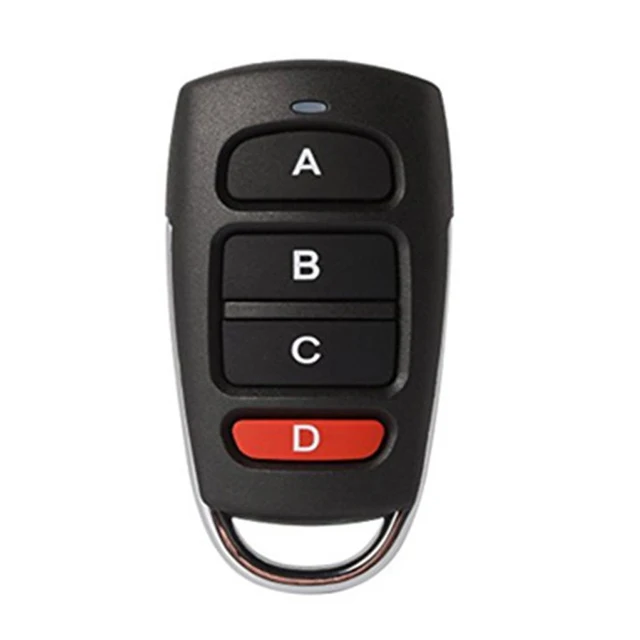 433MHz Cloning remote contol duplicator Electric garage gate remote control 433.92 MHz command KEY FOB fixed code gate control 1