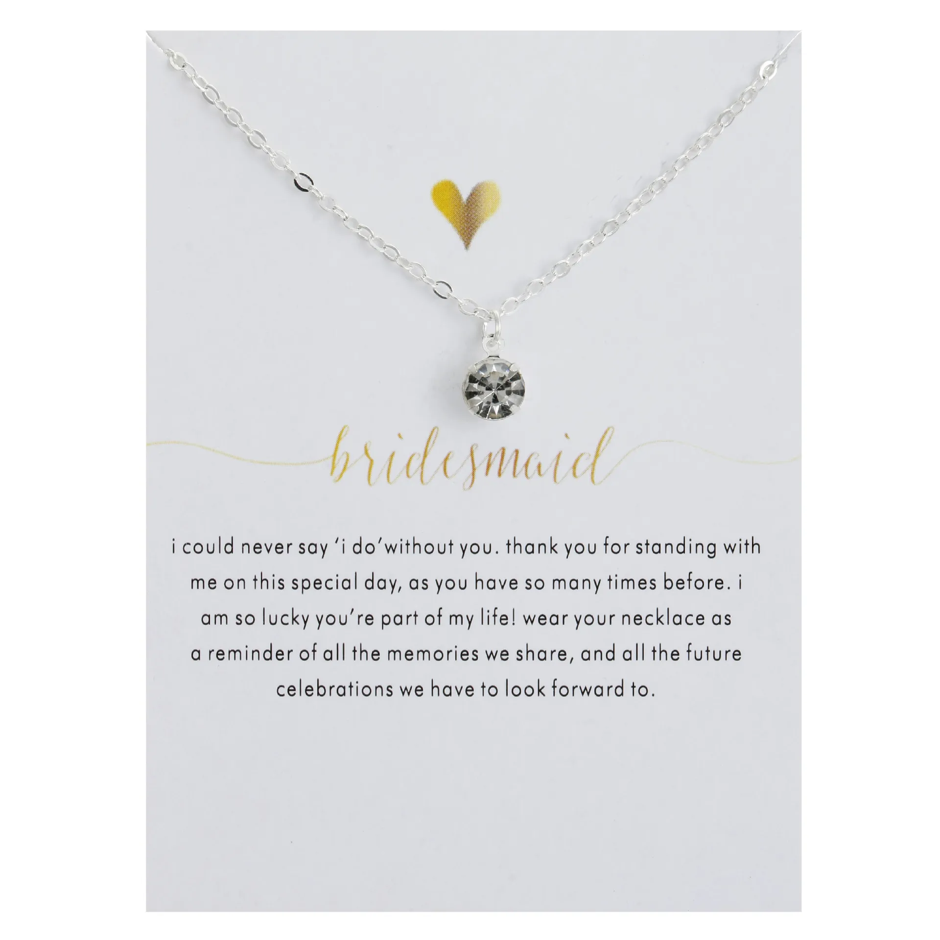 Wedding Favor and Gifts For Bridesmaid Necklace Bride To Be Bridal Shower rose necklace diy handmade gift