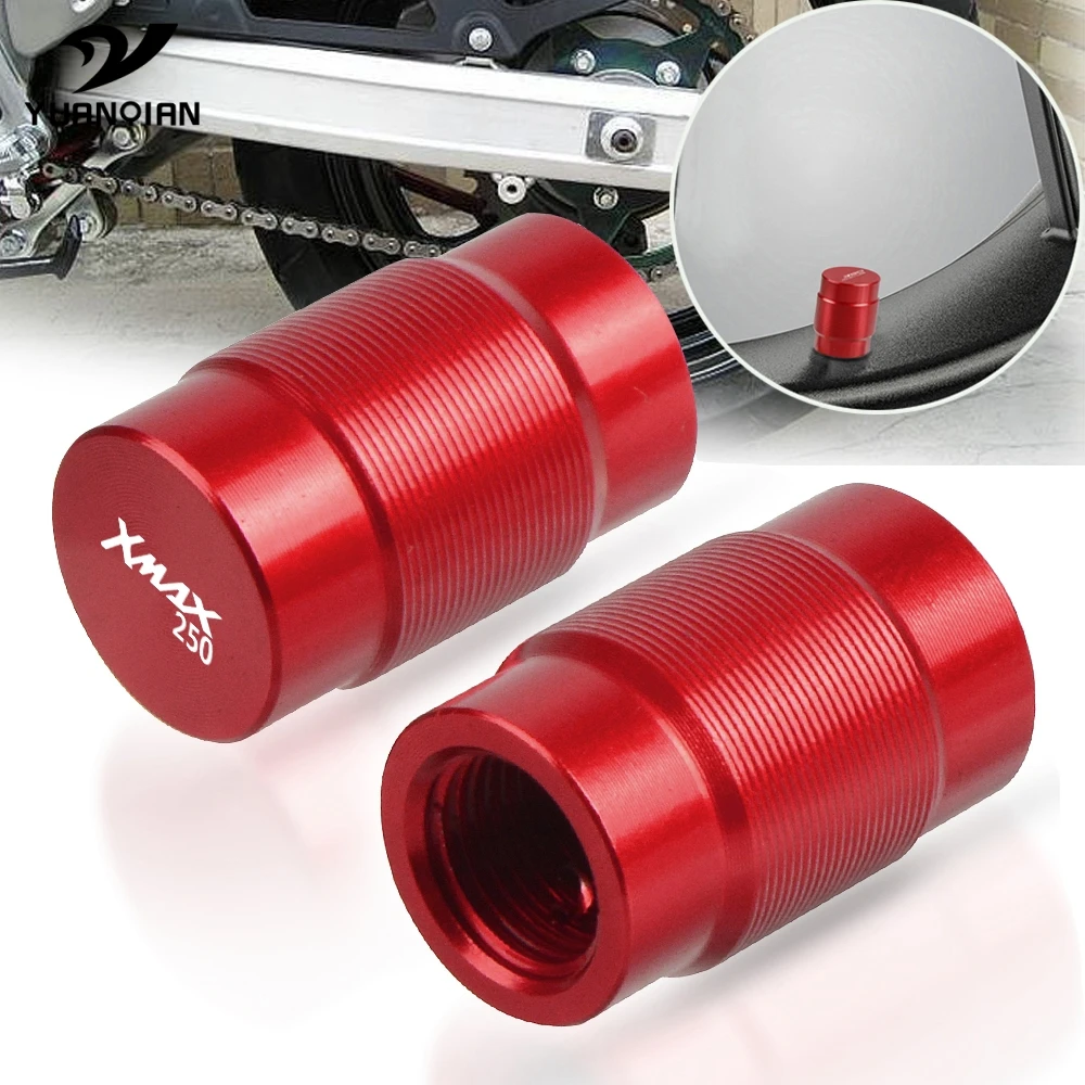Для YAMAHA XMAX 250 X MAX XMAX250 2017 2019 мотоцикла CNC алюминиевого Accessorie колеса шины Valve Stem Caps