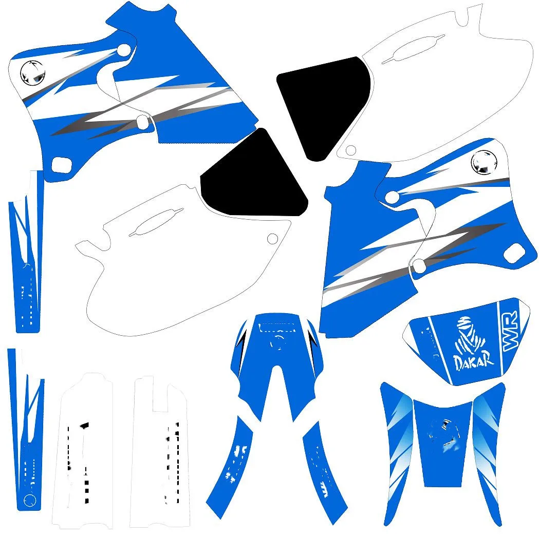 Наклейки для Yamaha WR250F WR400F WR426F 1998 1999 2000 2001 2002 WRF250 WRF400 WRF426 Motocross 3M графические фоны