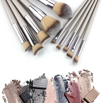 

10pcs Makeup Brushes Set Loose Powder Foundation Blush Concealer Eyeliner Eyeshadow Brush Make Up Brush