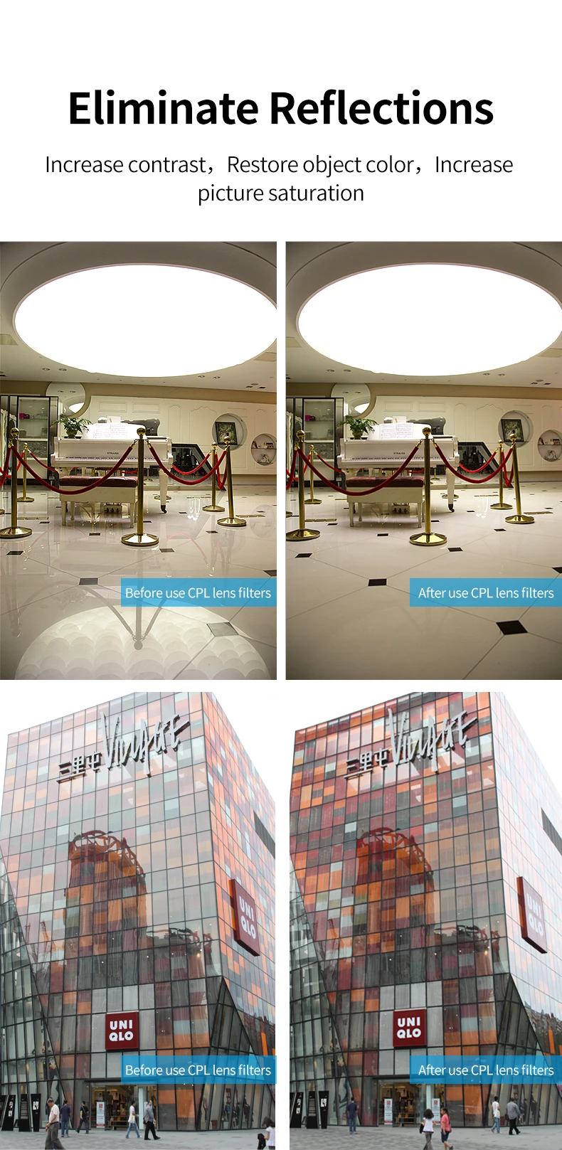 TELESIN 4 Packs ND8 ND16 ND32 CPL Lens Filter Set for Gopro Hero 10 9 Black Action Camera Accessories ND CPL Alloy Frame Lens TELESIN 4 Packs ND8 ND16 ND32 CPL Lens Filter Set for Gopro Hero 10 9 Black Action Camera Accessories ND CPL Alloy Frame Lens