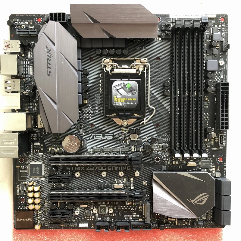 Asus ROG STRIX Z270G игровой плеер ROG Raptor материнская плата MATX маленькая плата 90% Новинка
