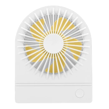 

USB Luminous Small Fan Cartoon Mini Fan Student Dormitory Desktop Mute Portable Small Electric Fan