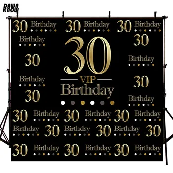 

DAWNKNOW Digital Vinyl Photography Background For Baby Happy Birthday Photo Shoot Backdrop For Birthday Party Photo Studio G895