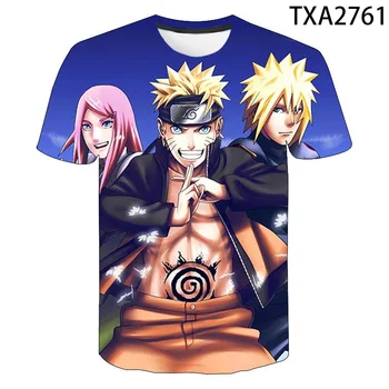 

Summer Nartuo Uzumaki Naruto 3D T Shirts Casual Men Women Children Short Sleeve Boy girl Kids Printed T-shirt Cool Tops Tee