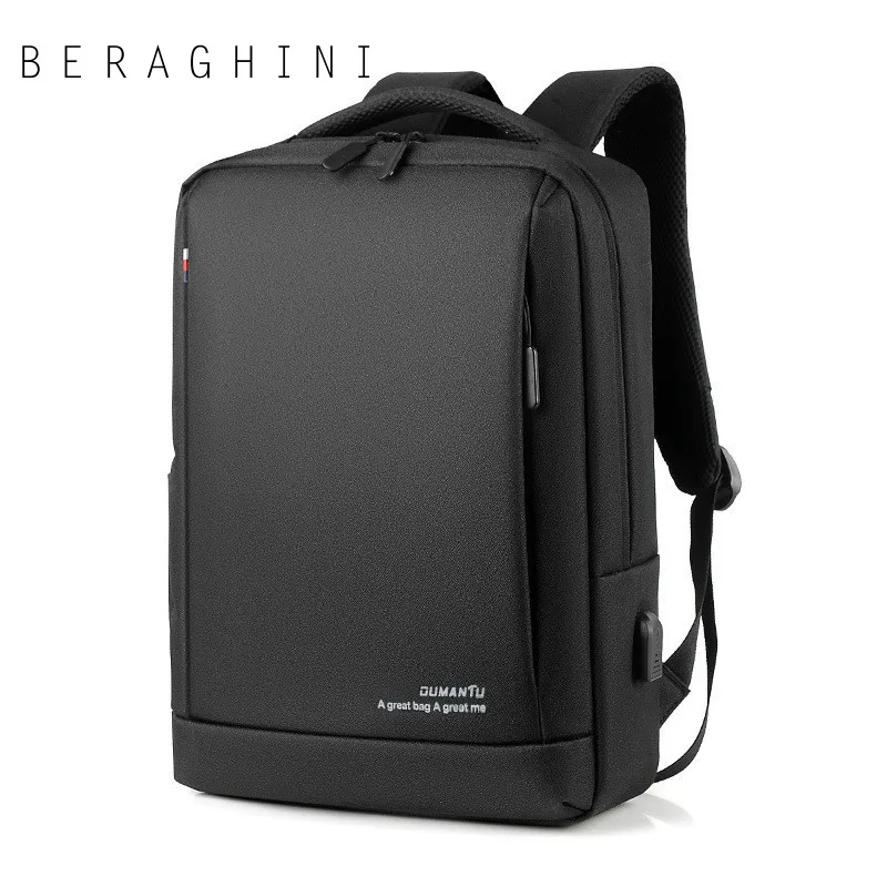 

Men Backpacks Waterproof Oxford Backpack for Male Large Capacity Anti-thief Rucksack with USB Charging Laptop Bagpack Mochila