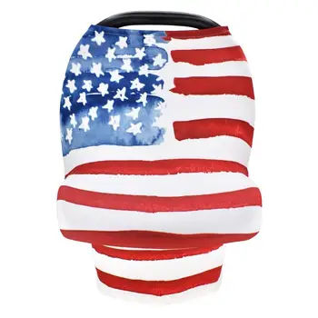 

Car Seat Canopy Breathable Nursing Breastfeeding Cover Infant Carrier Cover Universal for Stroller High Chair Shopping Cart