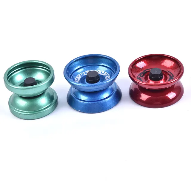 1 Pc Professional YoYo Aluminum Alloy String Trick Yo-Yo Ball Bearing for Beginner Adult Kids Classic fashion interesting Toy 1