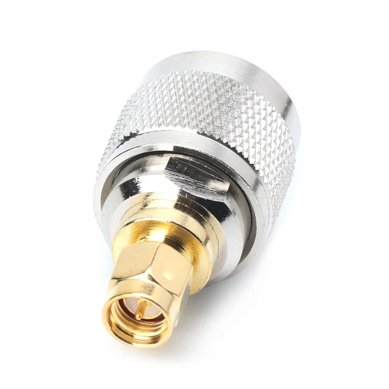 

Drop Shipping PL259 UHF Plug Male Nickel plating To SMA Male Plug Gold plating RF Connector