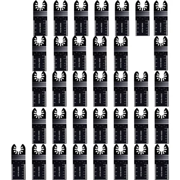 

35Pcs Wood Oscillating Multitool Quick Release Saw Blades Oscillating Saw Blade Kit, Multi Oscillating Tool Accessories