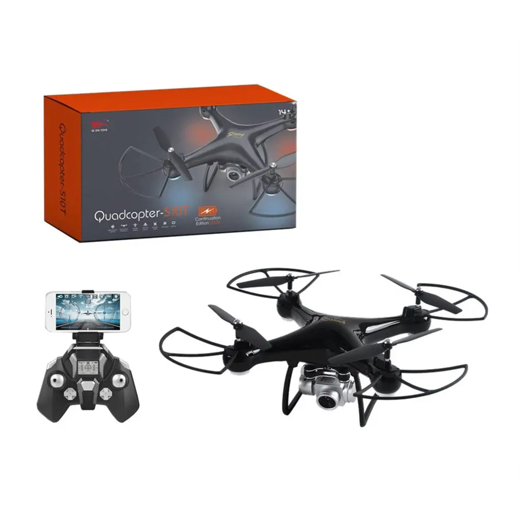 

S10T Mini RC Drone Camera Drone Long Flight Time 20 minutes Altitude Hold Wi-Fi FPV Quadcopter 720P with 0.3MP Camera