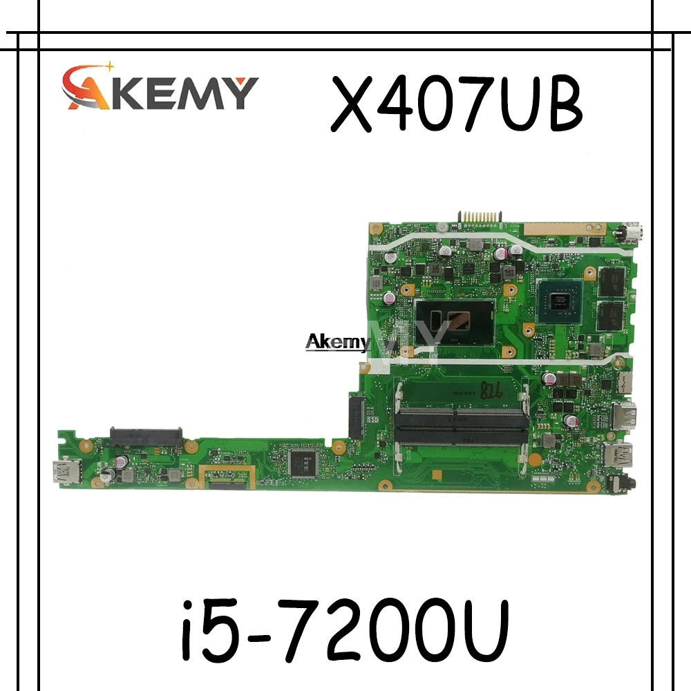 X407UB материнская плата i5-7200U для For Asus X407U X407UBR X407UF ноутбука (обмен)! | Компьютеры и