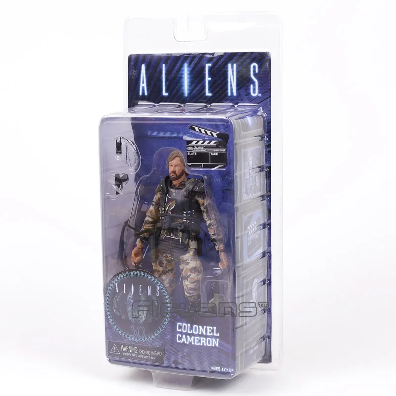 Инопланетянин NECA COLONEL CAMERON ПВХ фигурка Коллекционная модель игрушки