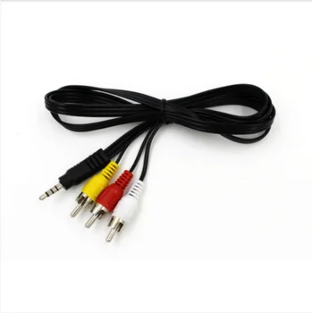 Cavo AV videocamera Audio Video RCA da 3.5mm a 3 per JVC Samsung Mini DV a TV HDTV