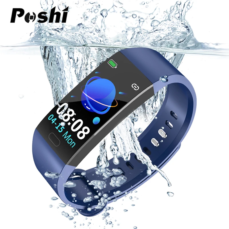 

2019 New IP67 Waterproof Smart Watch Men Women Sports Watches Pedometer Heart Rate Blood Pressure Oxygen Monitoring Smartwatch