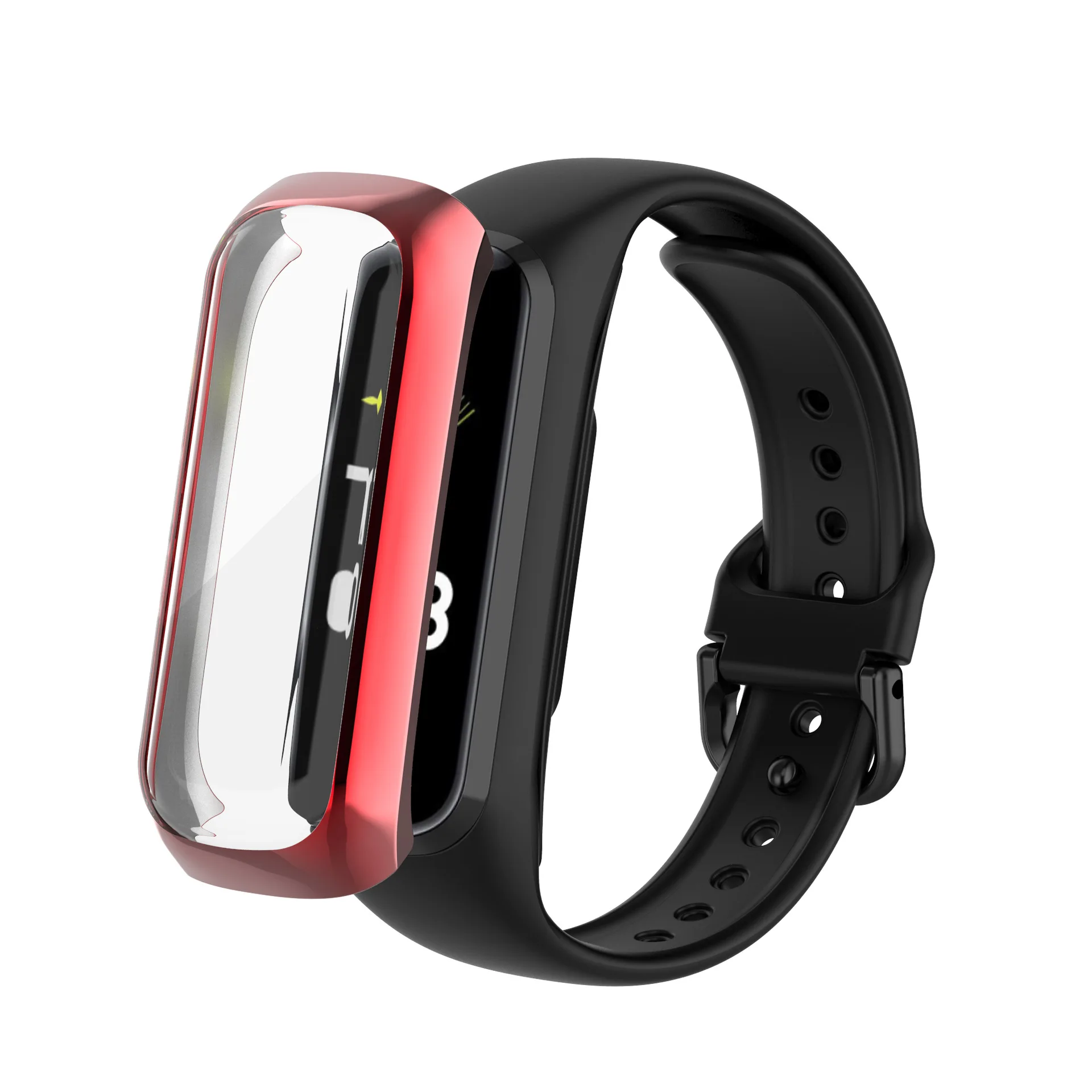 PC Protection Cover For Samsung Galaxy Fit 2 SM-R220 Watch Case Hard Shell Smart Wristband Fit2 R220 Full Screen Protector Case