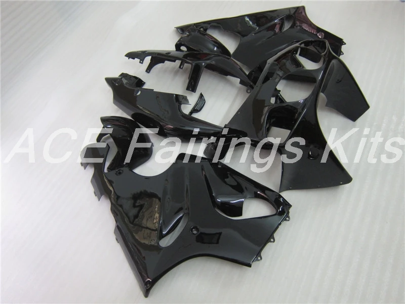 ABS обтекатель комплект подходит для Kawasaki Ninja ZX7R ZX-7R 1996-2003 96 97 98 99 00 01 02 03 Обтекатели эксклюзивное освещение черного цвета
