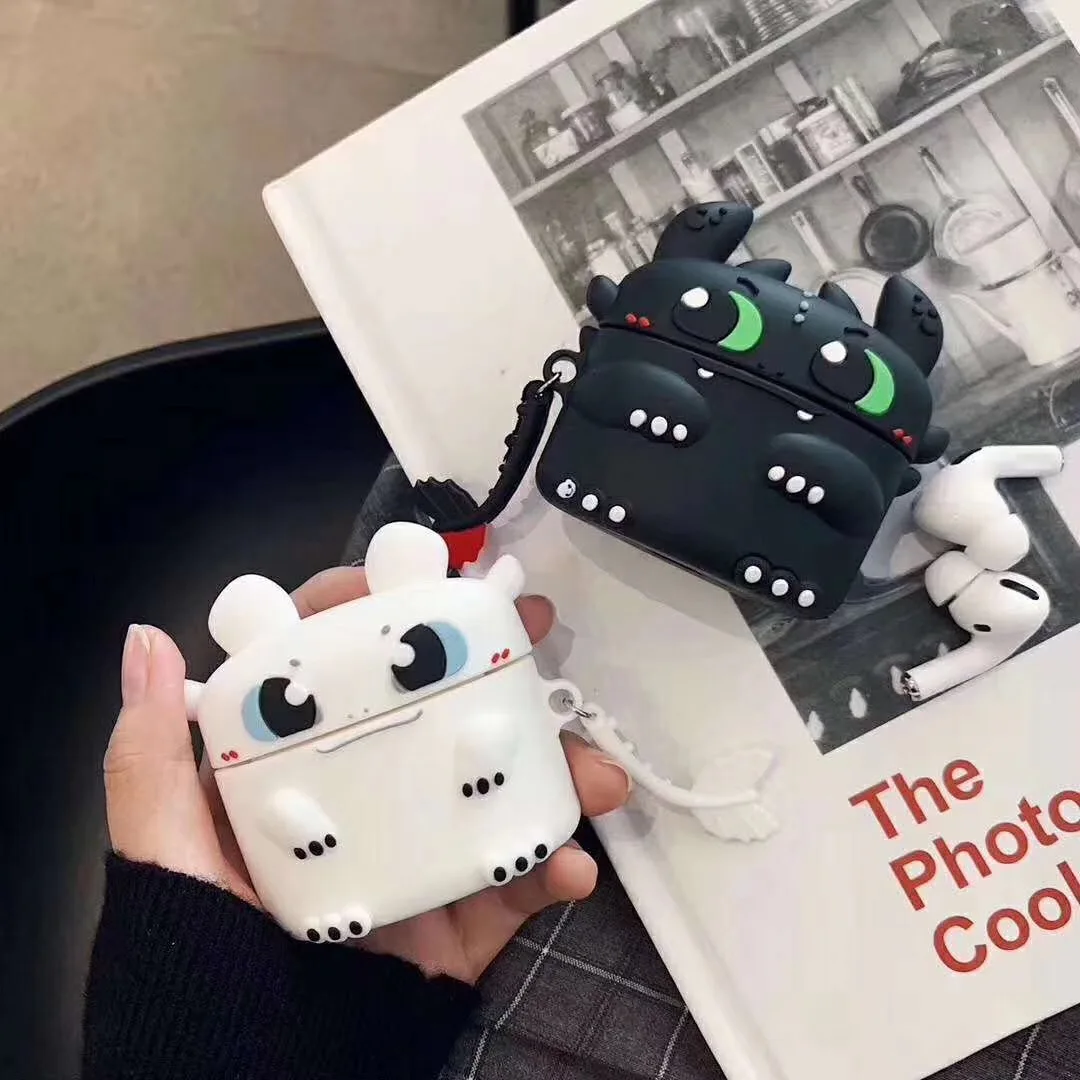 Чехол для AirPods Pro чехол с милыми животными любовными сердцами