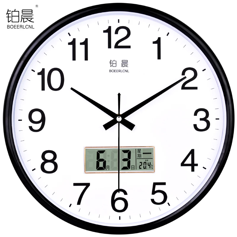 Classic Silent Wall Clock Nordic Modern Design Rustic Hotel Retro Round Living Room Reloj Mural Watch Home AA60WC | Дом и сад