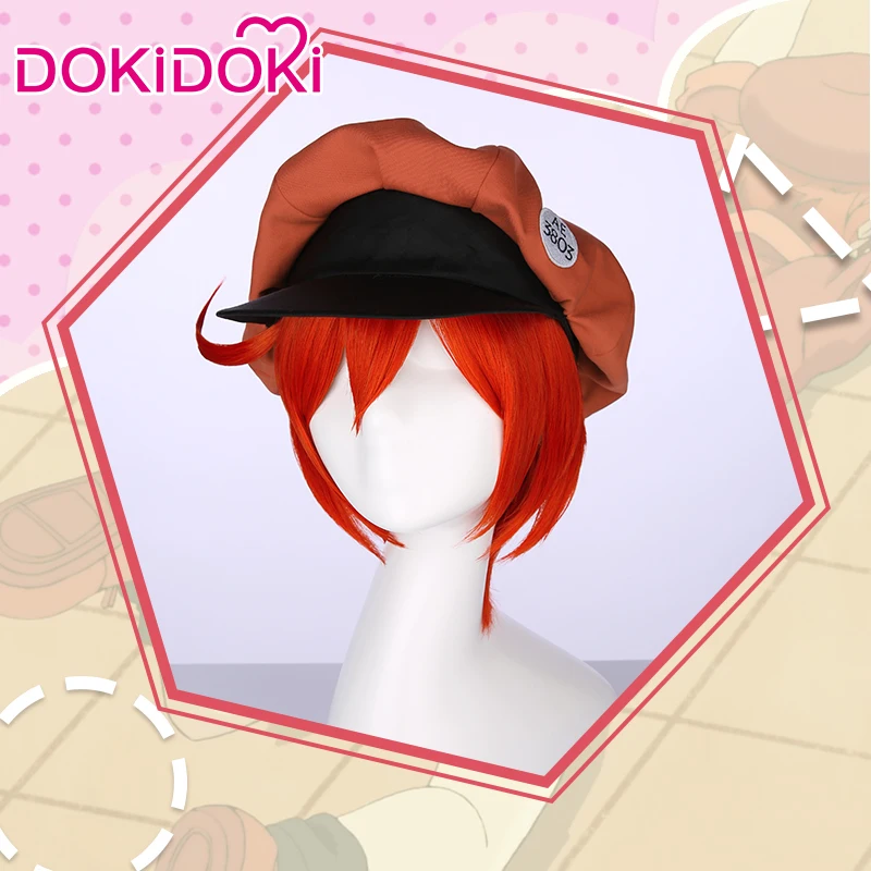 

DokiDoki Anime Cosplay Wig Cells at Work / Hataraku Saibo Red Cell Cosplay Wig Women Red Short Hair Heat Resistant