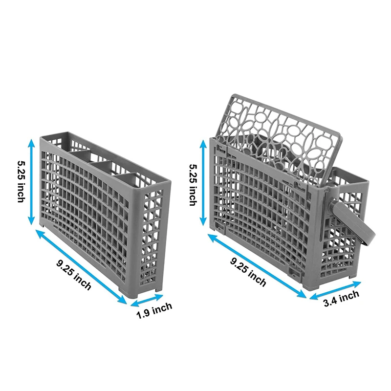 Универсальная замена посудомоечной машины утварь, столовые приборы корзина для Bosch/Maytag модели посудомоечной машины Складная ручка