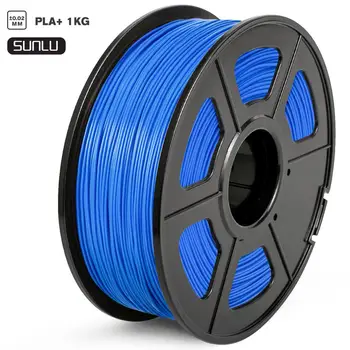 

PLA+ 3D Printer Filament 1kg PLA Plus Blue Color 1.75mm Tolerance +/-0.02 FDM 3D Printing Material High Toughness 100% No Bubble