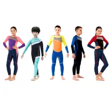 HISEA/Детский Гидрокостюм; цельный теплый костюм для дайвинга с длинными рукавами; Детский костюм для серфинга; аксессуары для подводного плавания