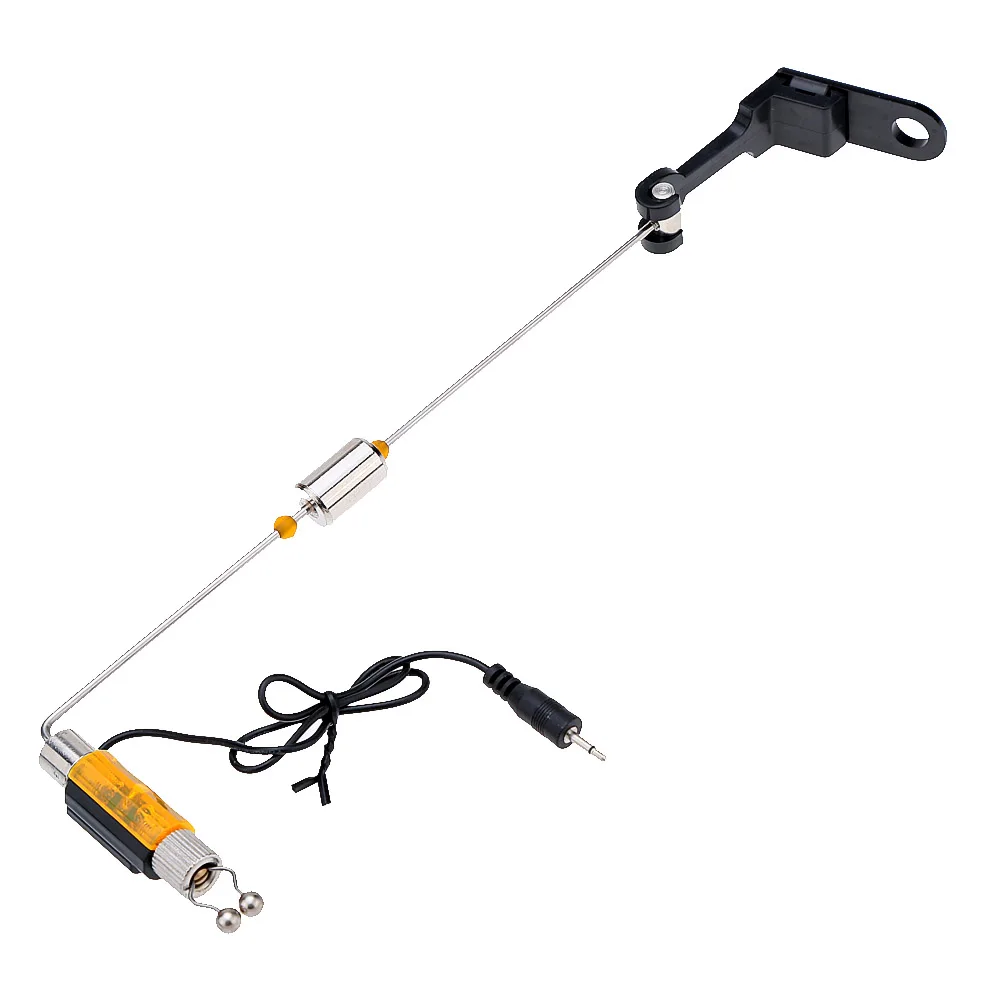 

Iron Fishing Bite Alarm Hanger Swinger LED Illuminated Indicator Fishing Alarm Fishing Tackle Accessories