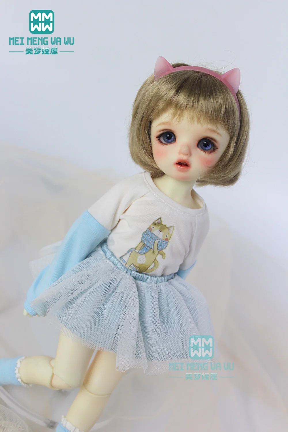 BJD куклы аксессуары Одежда для куклы подходит 27 см-30 см 1/6 MYOU YOSD bjd куклы милые и стильные из трех частей, обувь