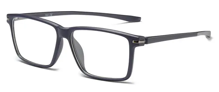 C4 matte blue TR90 винтажные Ретро очки оправы мужские матовые черные оправы для очков оптика очки от близорукости Nerd очки с прозрачными защитными стеклами - Цвет оправы: C4 matte blue