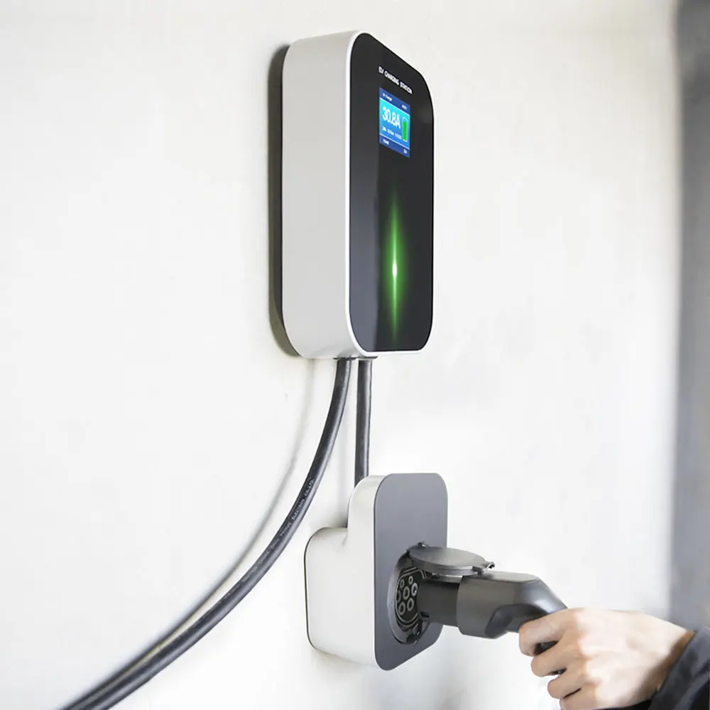 EV зарядное устройство EVSE Wallbox зарядная станция для электромобиля с разъемом типа