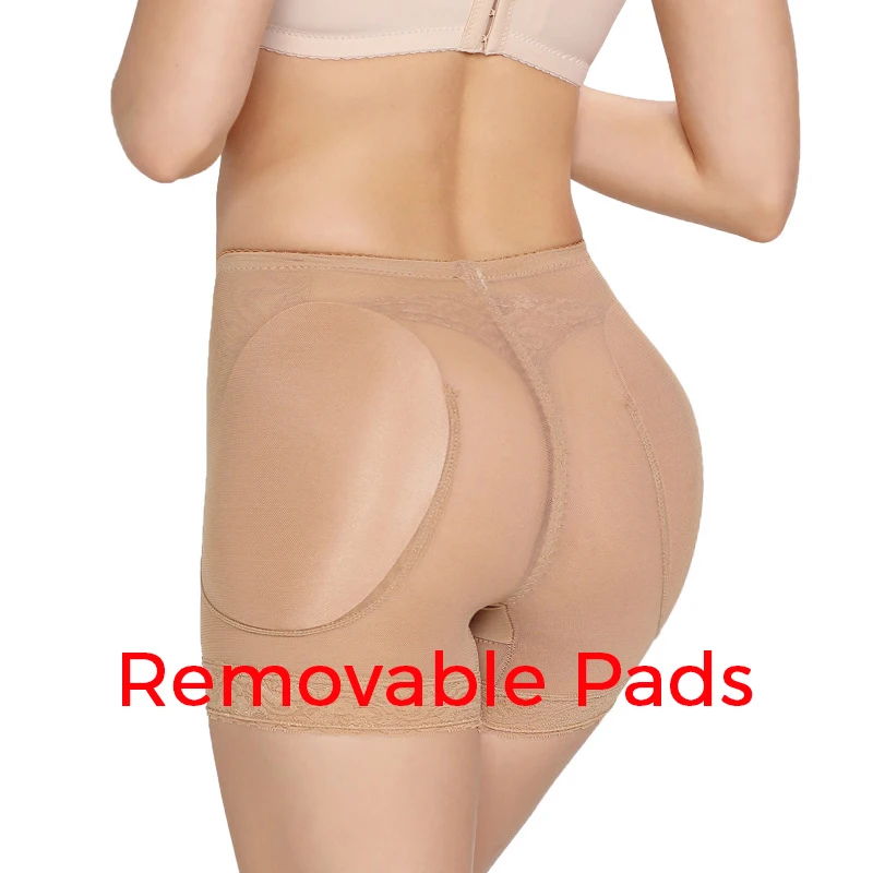 YBFDO Butt lifter Pad Control Panties Booty Lift Pulling Underwear Body Shaper Fake Buttocks Waist Trainer Corset Shapewear shapewear bodysuit Shapewear