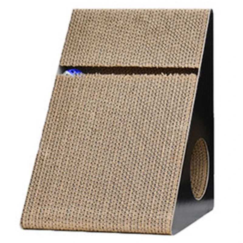 

Pet Cat Creative Toys Cat Scratch Board Scratching Posts Claw Corrugated Pad with Bells for Cat Grind Claw Funny Toy