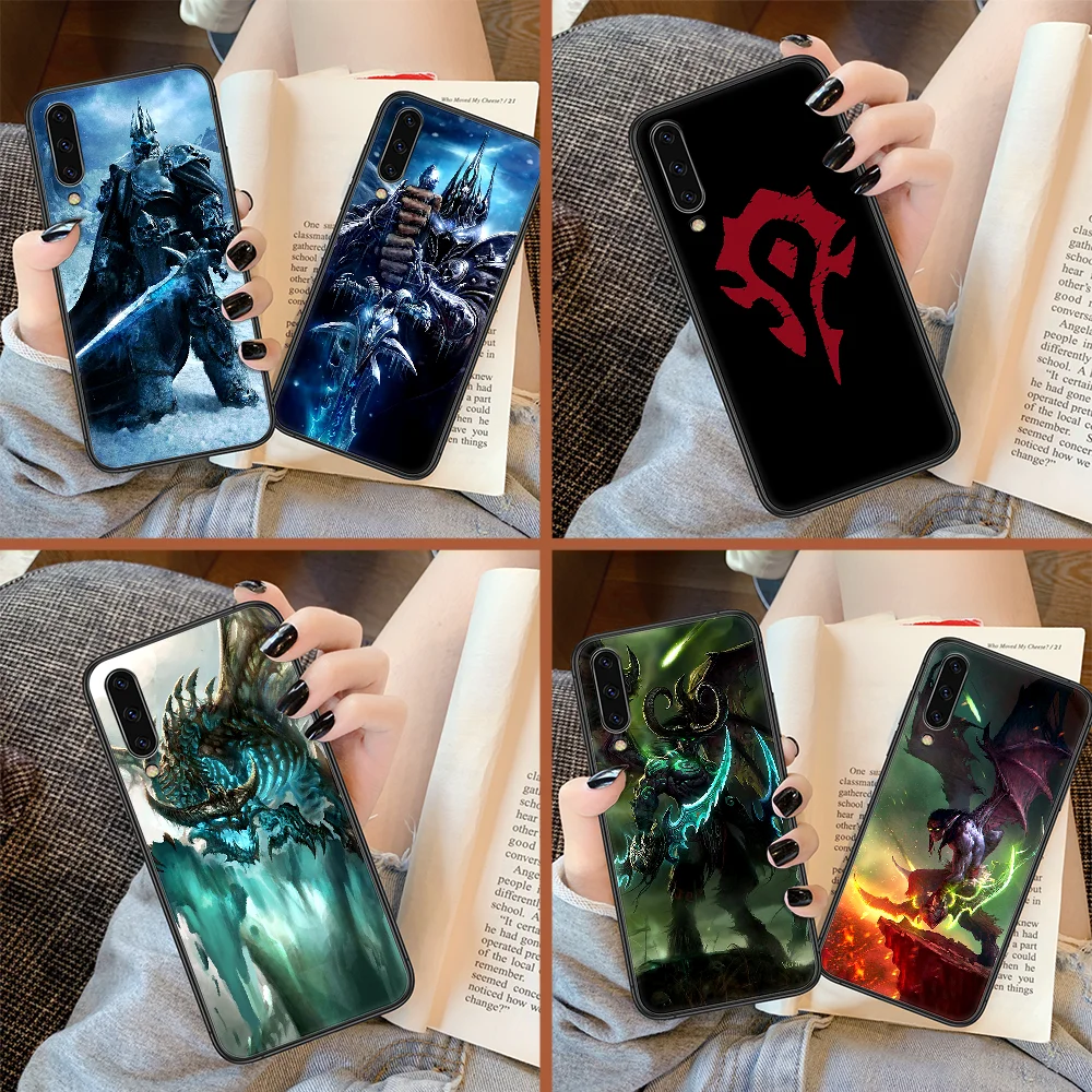 World of Warcraft WOW Game Phone Case For Samsung Galaxy A 3 5 7 8 10 20 20E 21S 30 30S 40 50 51 70 71 black Cover Soft Hoesjes | Мобильные