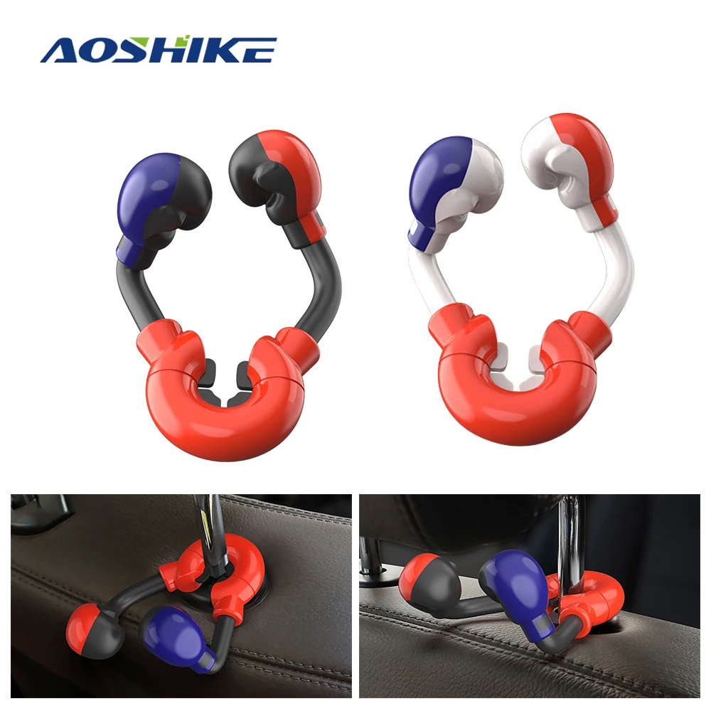AOSHIKE 1 шт. автомобильные крючки для заднего сиденья держатель сумки кошелька