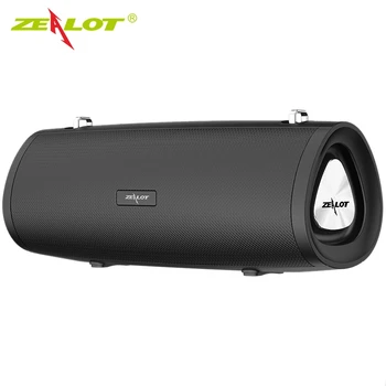 

ZEALOT S39 Wireless bluetooth 5.0 Speaker 18W Outdoor Handheld Subwoofer 3 Driver Super Bass Louspeaker for Outdoor Dancn Party