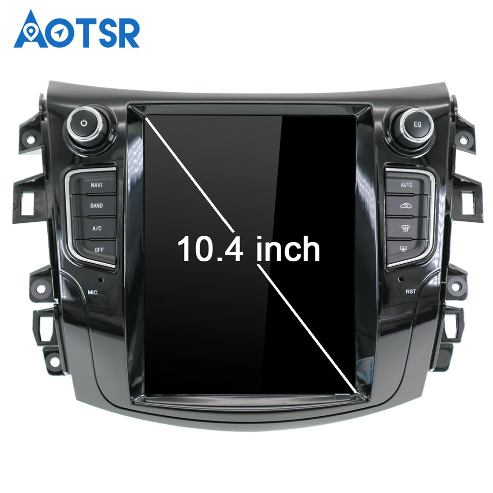 Discount px6 Android 8.1 4+64G Car DVD Player GPS Navigation For NISSAN NP300 Navara 2014-2019 multimedia radio recorder headunit stereo 2