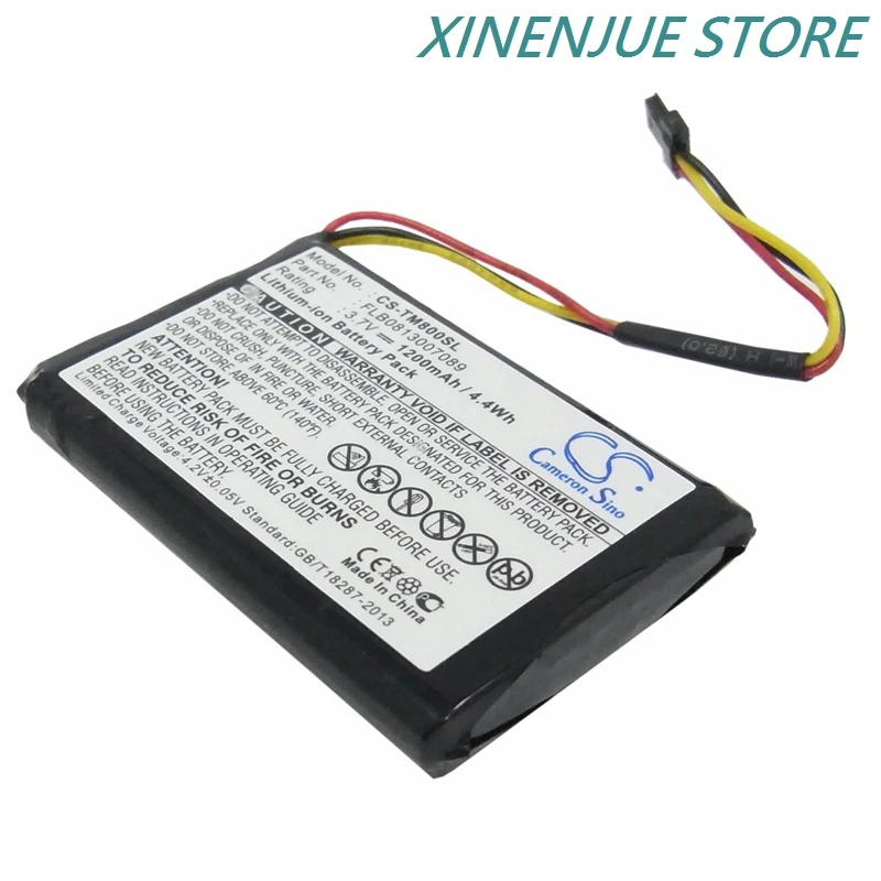 GPS-навигатор 3 7 в/1200 мАч аккумулятор AHA11111009 FLB0813007089 VFAS для TomTom GO 60 One XL Европейского