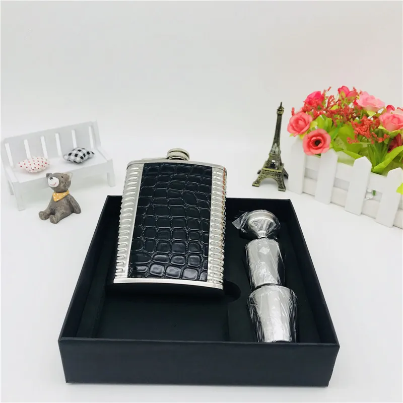 Горячая Распродажа 8oz Москва виски бутылка водки кувшин 304 нержавеющая сталь