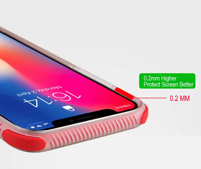 Ударопрочный тонкий мягкий прозрачный чехол из ТПУ для телефона Apple iPhone X XR XS Max 8 7 6
