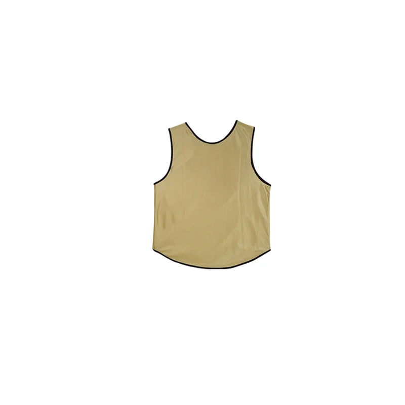 SHINESTONE Adult Child Football Team Sports Soccer Training Vest Pinnies Jerseys Quick-dry Breathable Training Bib Outdoor Vest - Цвет: Золотой