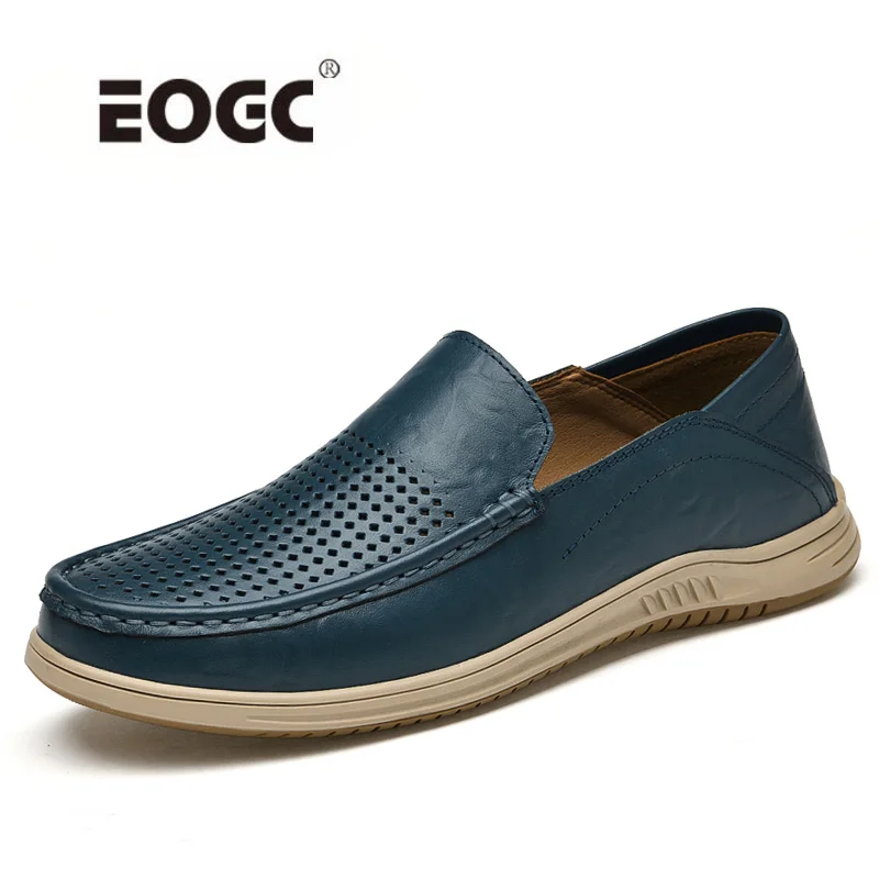 

Outdoor Men Shoes Natural Leather Casual Shoes Comfort Slip On Loafers Moccasins Lightweight Driving Shoes Men Sapato Masculino