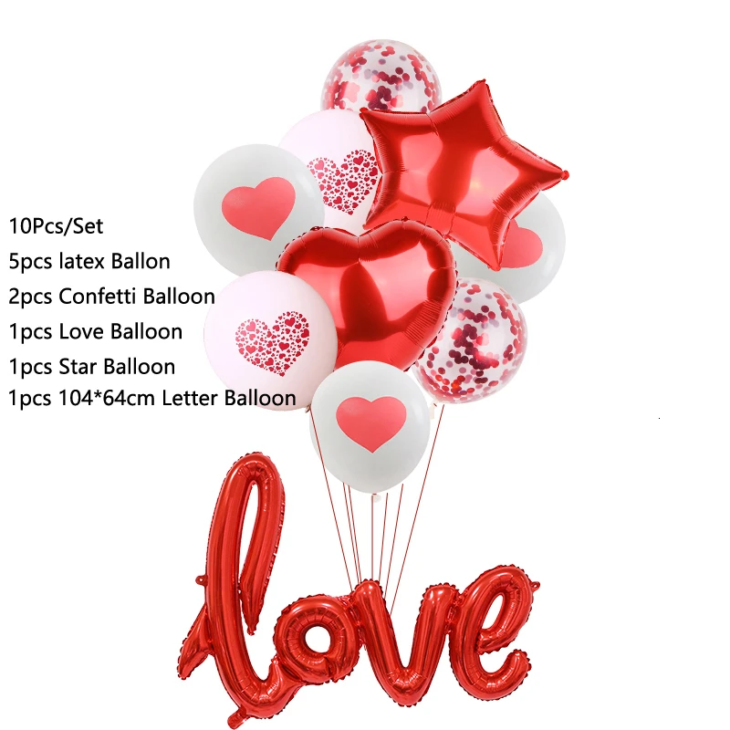 10pcs Pink marry B 1 Набор воздушных шаров колонна-подставка наборы воздушных шаров стенд Арка с рамкой основание и полюс для дня рождения свадьбы Валентина украшения - Цвет: 10pcs Pink marry B